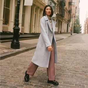 Aritzia Grey Babaton Coat